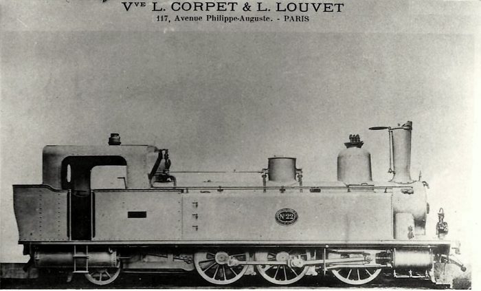 Locomotive Vapeur Côtes Du Nord - Corpet Louvet N°36 - Échelle HOe - Fait Main