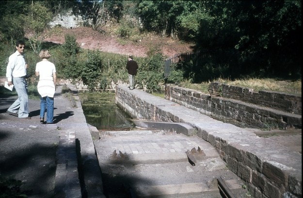555-11 Old Shropshire Canal, Hay Inclined Plane top, 16-Sep-1979