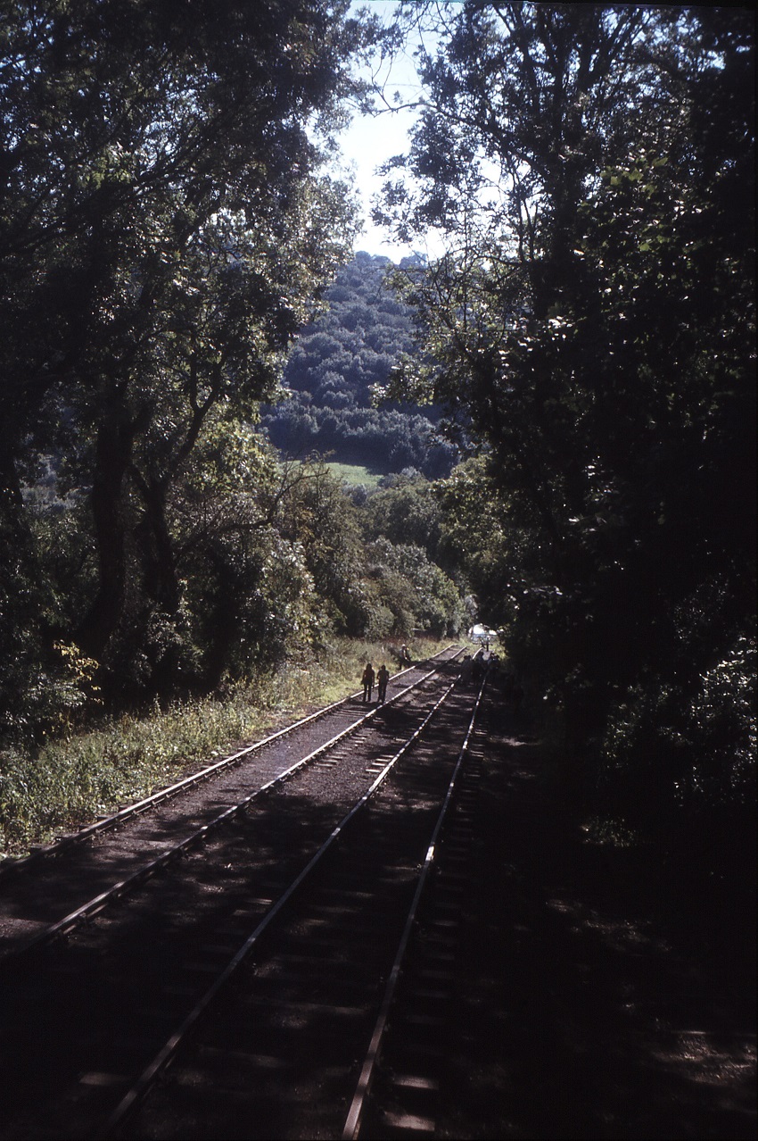 555-12 The Hay Inclined Plane, re-laid tracks, 16-Sep-1979 Medium