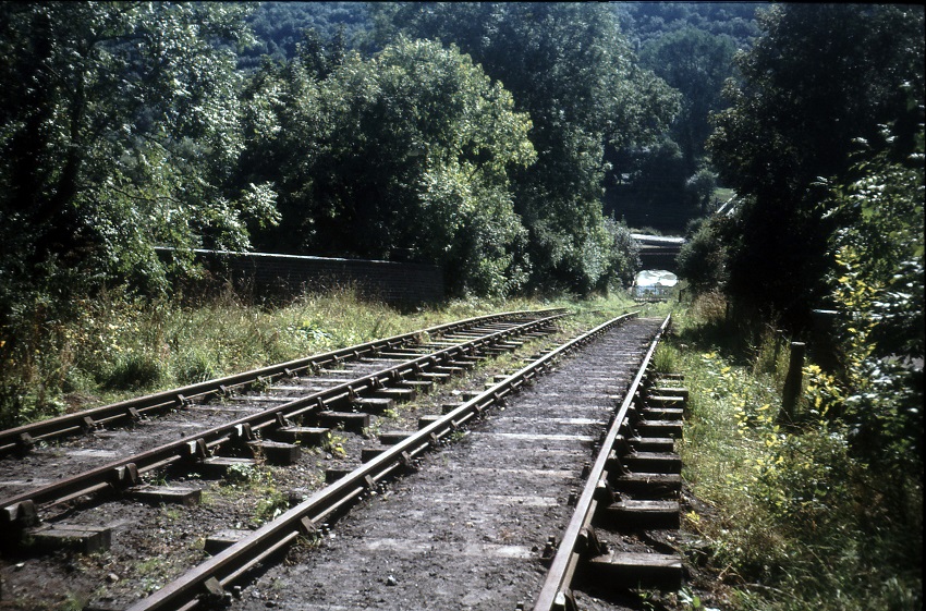 555-13 The Hay Inclined Plane, re-laid tracks, 16-Sep-1979 Medium
