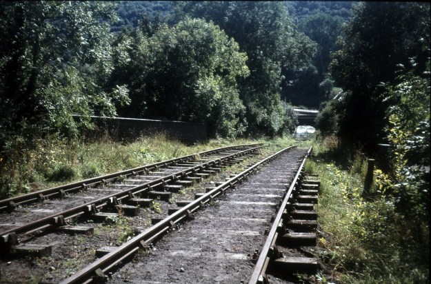 555-13 The Hay Inclined Plane, re-laid tracks, 16-Sep-1979 Medium